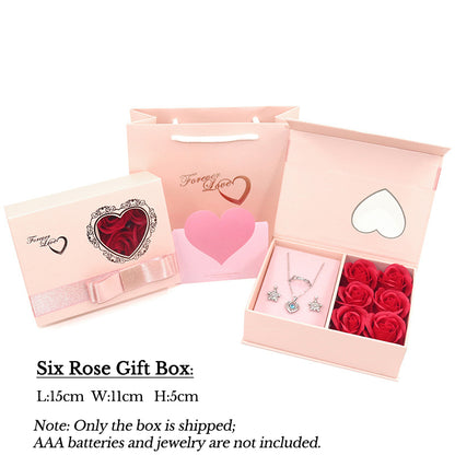 Double-Layer Rose Box