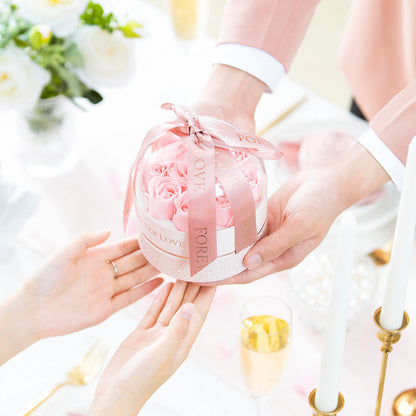 Transparent Dome Rose Box