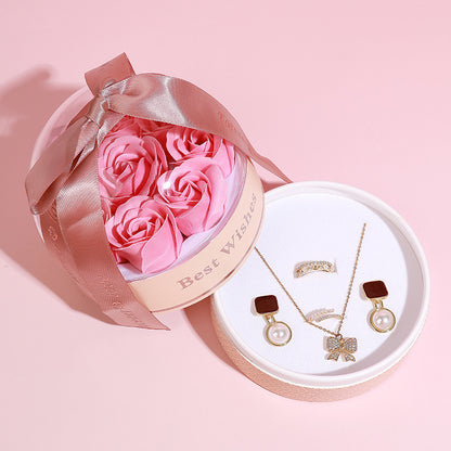 Transparent Dome Rose Box