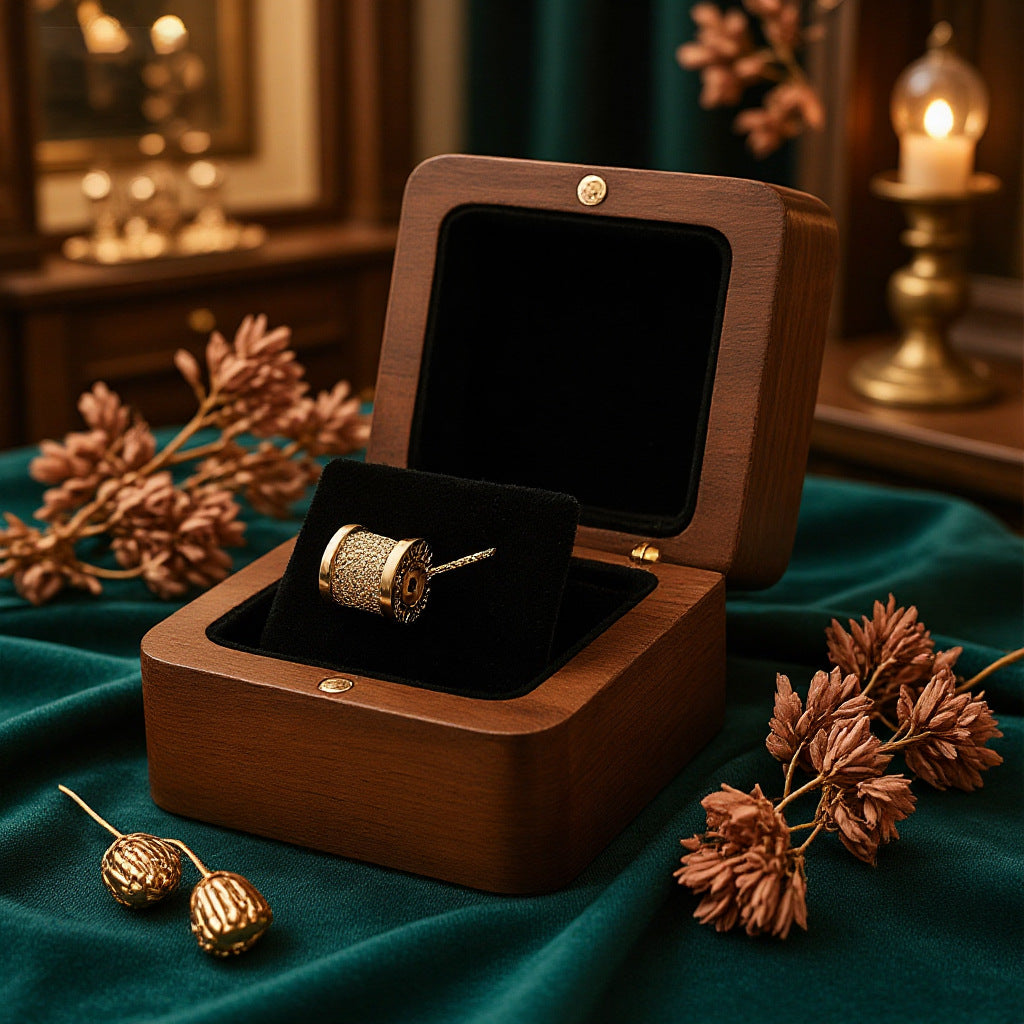 Custom Wooden Necklace Box