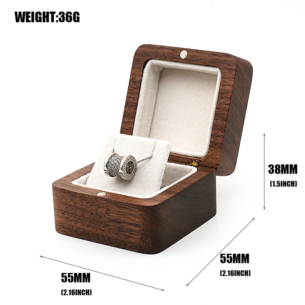 Custom Wooden Necklace Box