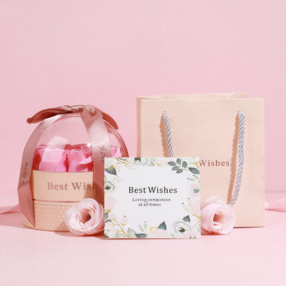 Transparent Dome Rose Box