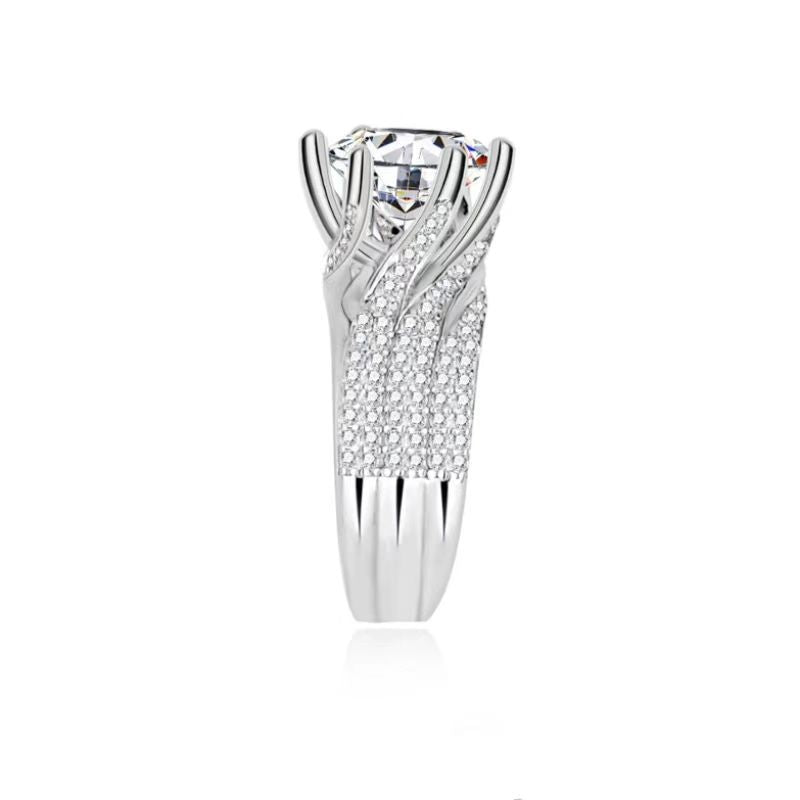 S925 Timeless Moissanite Ring