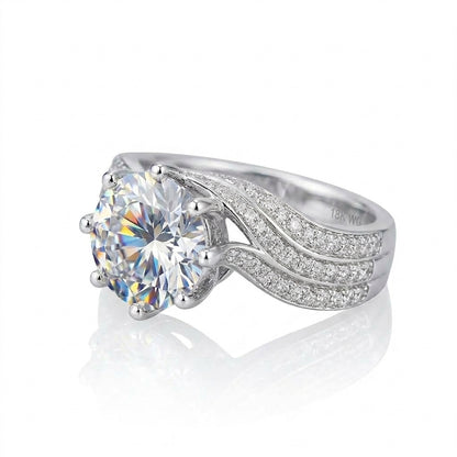 S925 Timeless Moissanite Ring