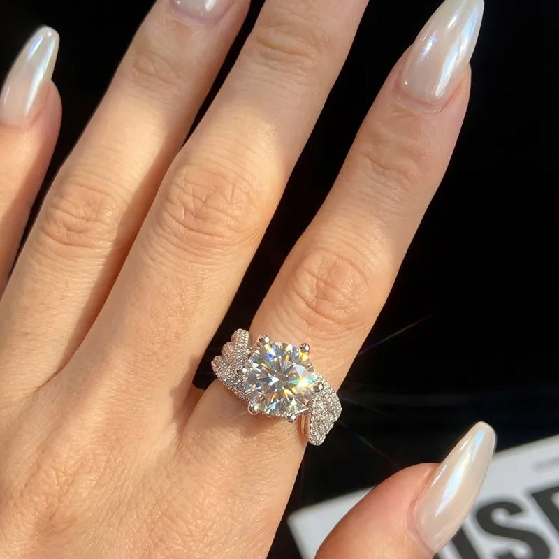 3 Color Timeless Moissanite Ring