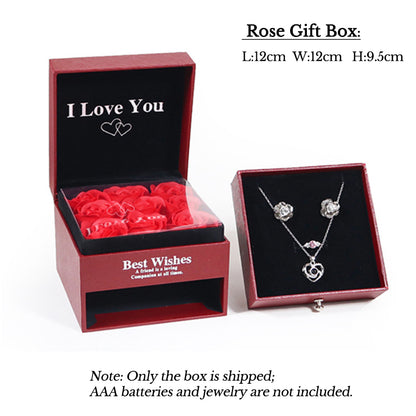 Preserved Rose Drawer Box