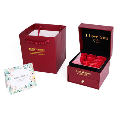 Preserved Rose Drawer Box
